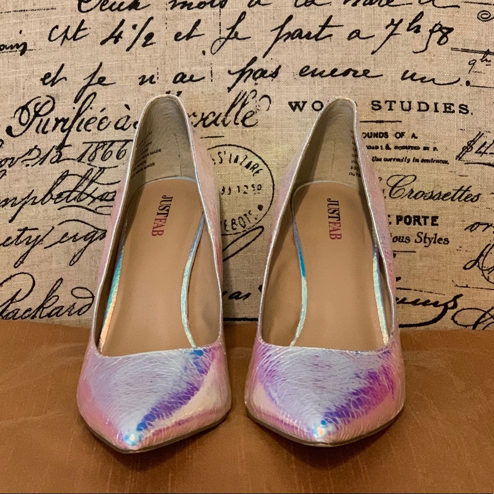 Justfab Nimora Heel 8.5 but Sz 9 feel